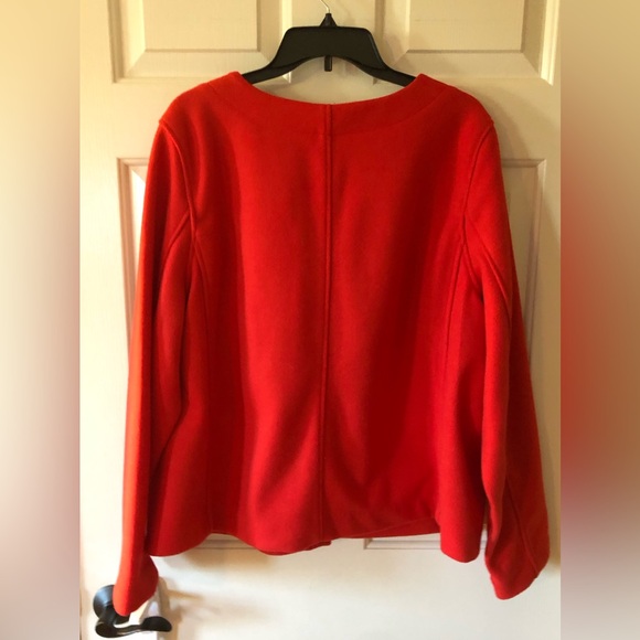 Croft & Barrow collarless knit jacket cardigan NWT Size 1X Plus Sized - Picture 12 of 16